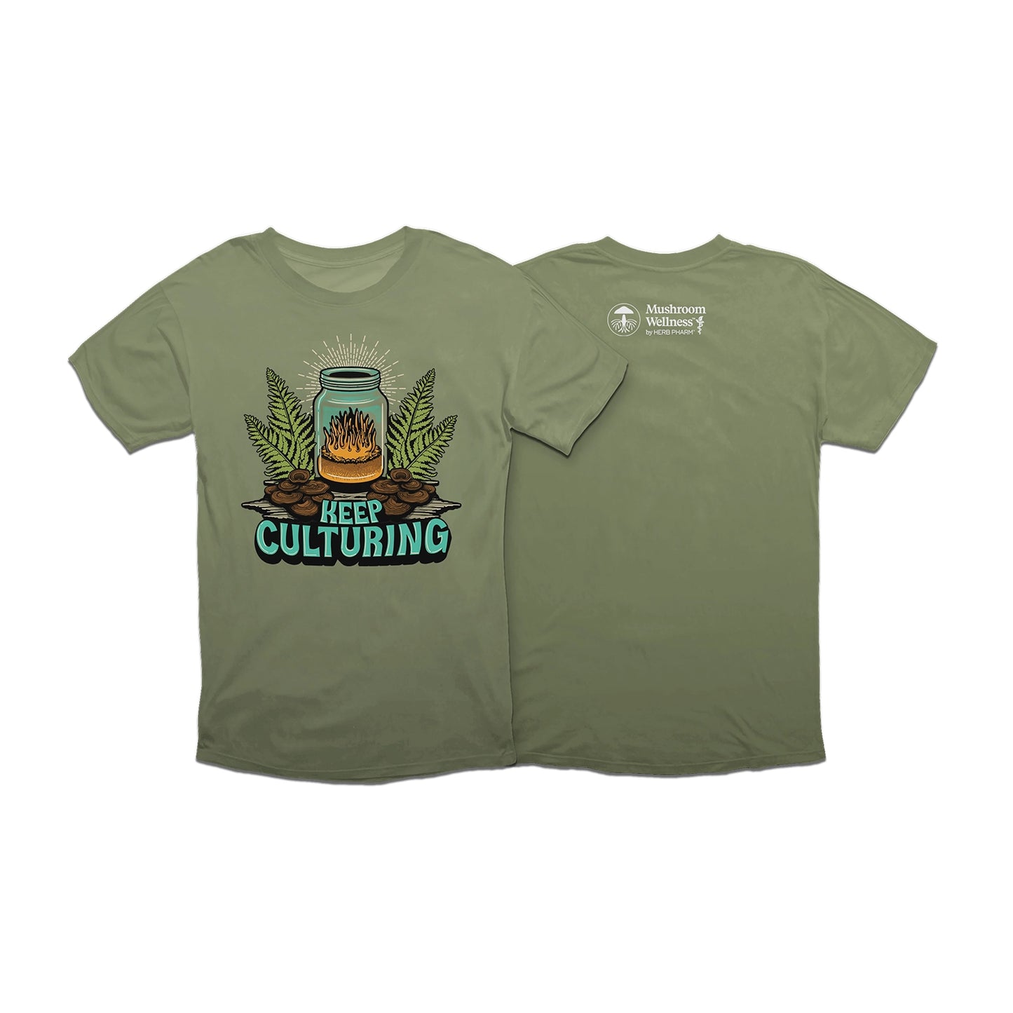Mushroom Wellness T-Shirt: Keep Culturing