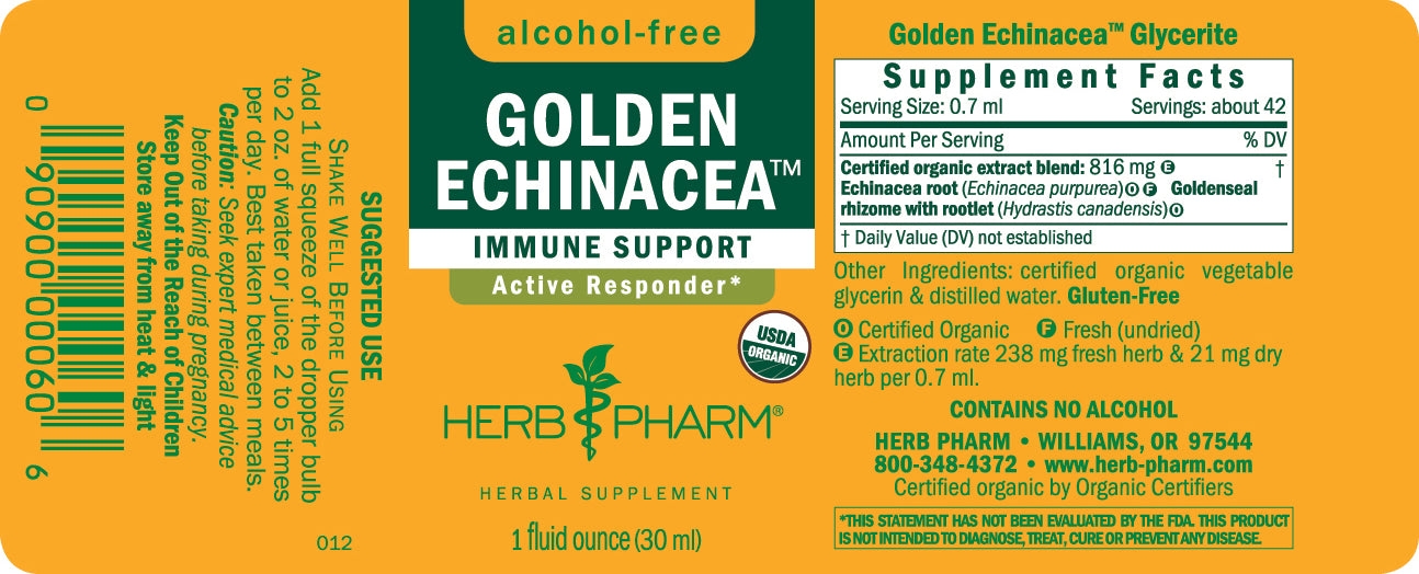 Golden Echinacea™, Alcohol-Free