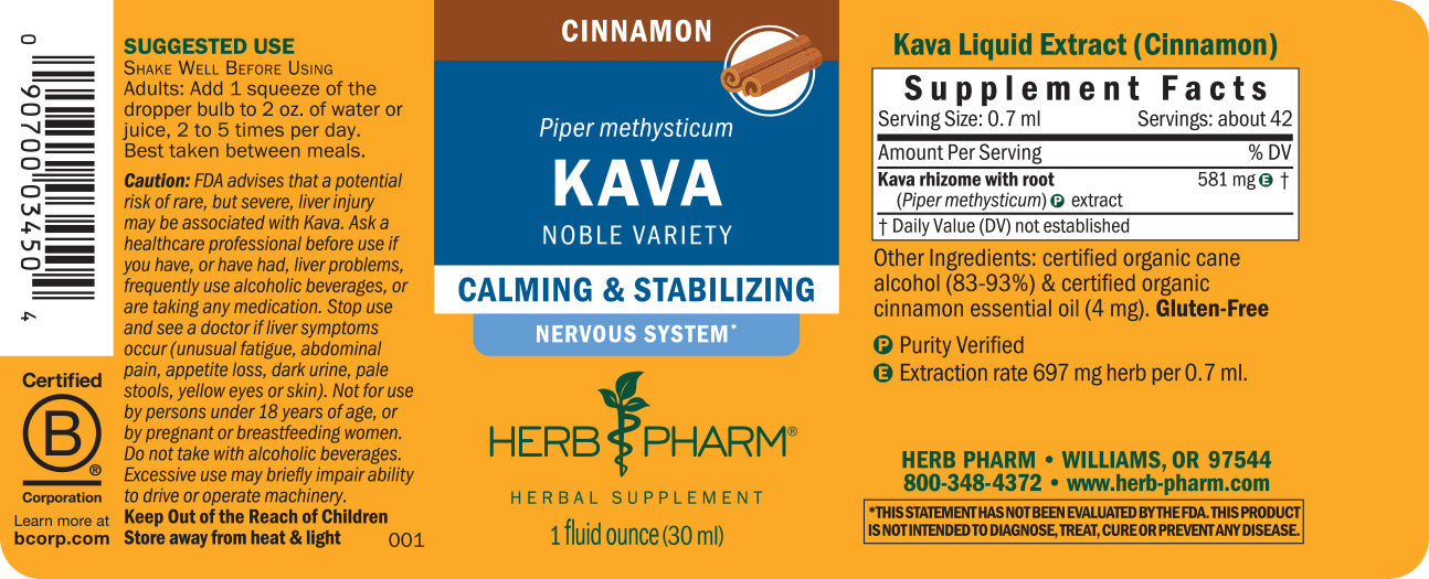 Kava: Cinnamon