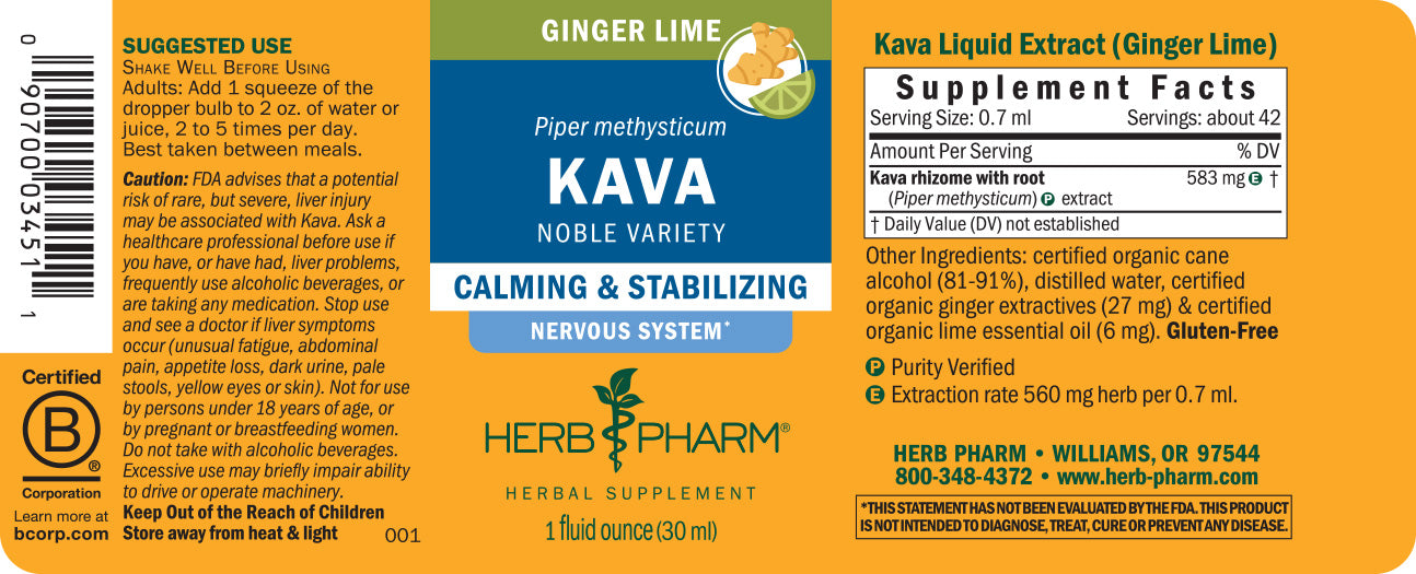 Kava: Ginger Lime