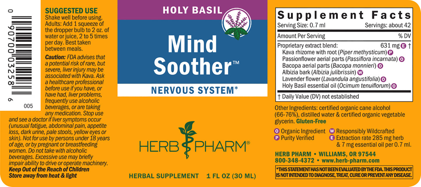 Mind Soother™: Holy Basil