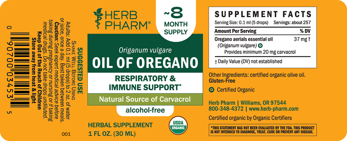Oil of Oregano