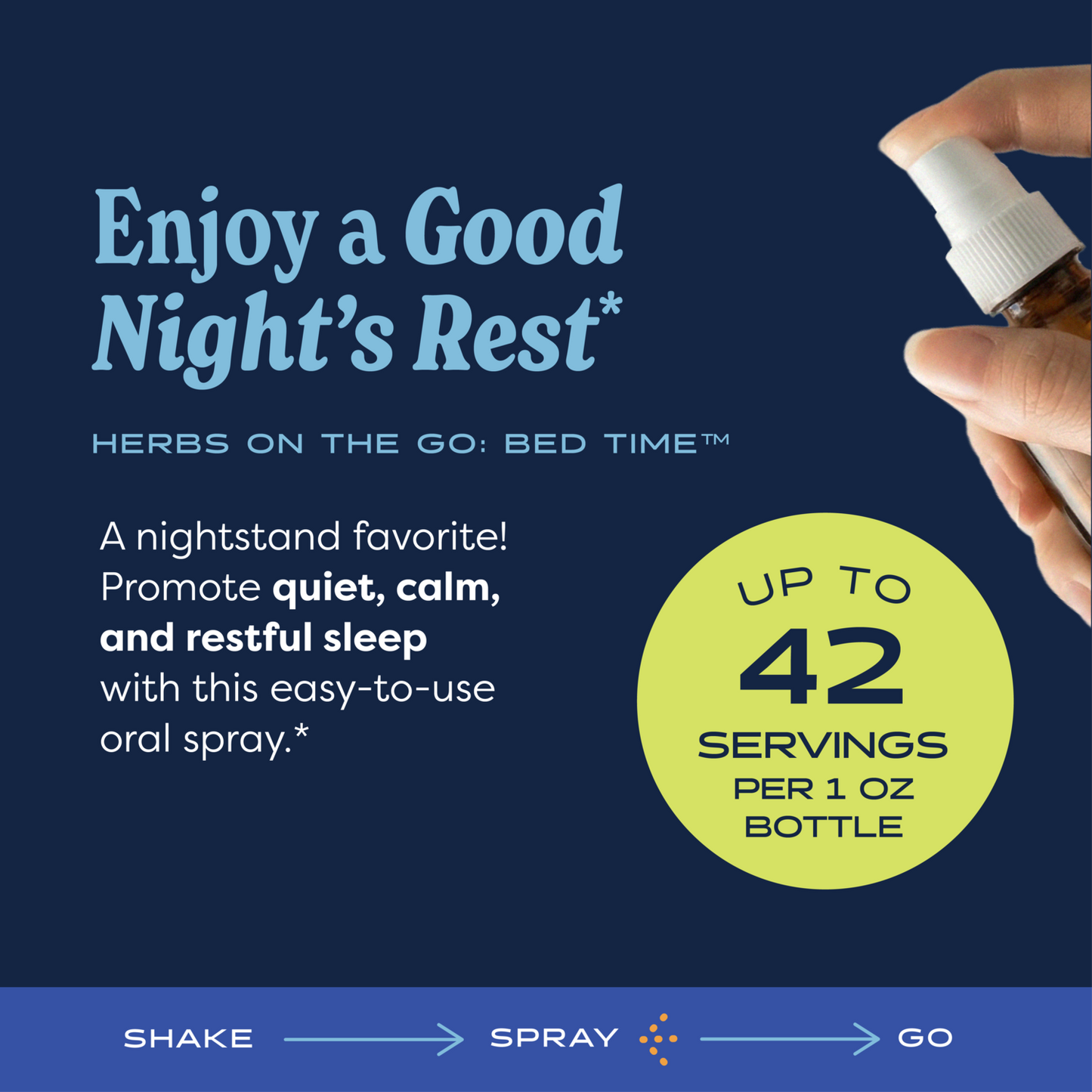 Herbs on the Go: Bed Time™