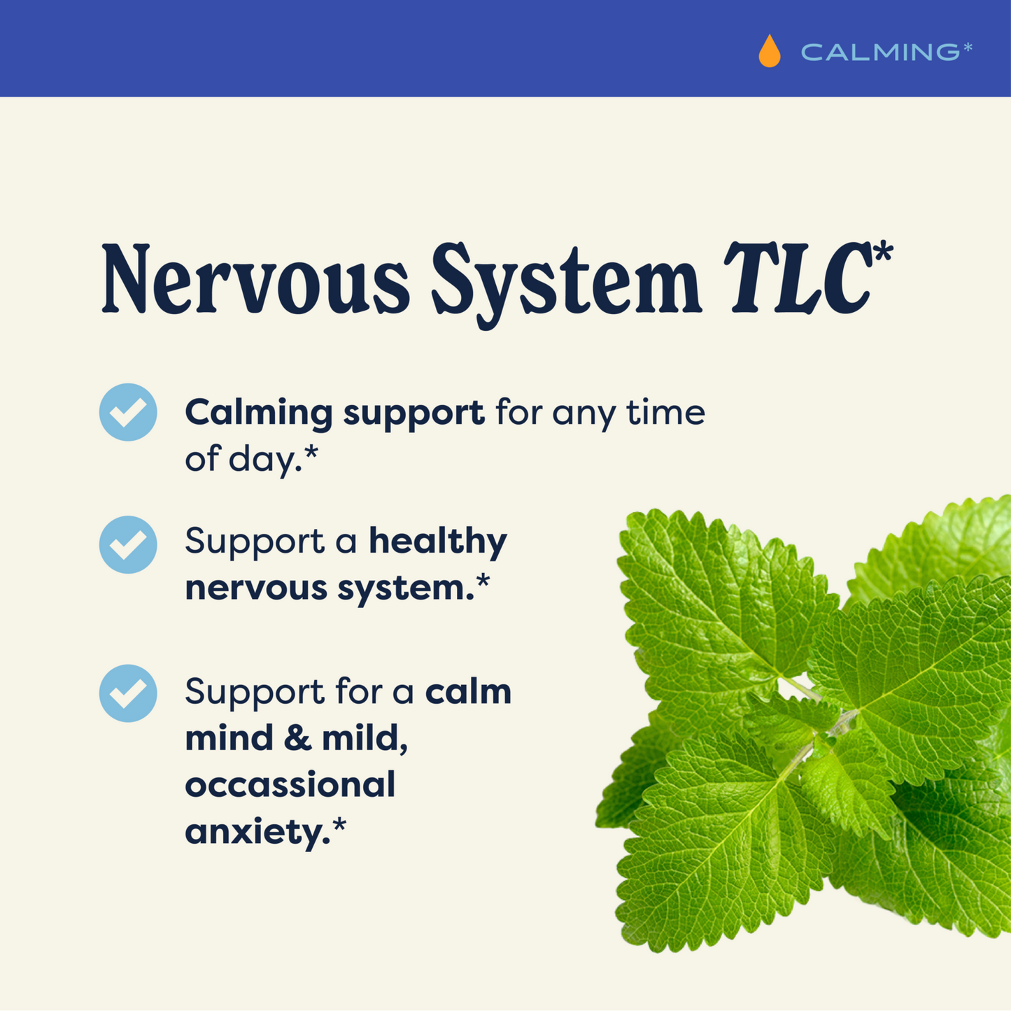 Lemon Balm, Alcohol-Free