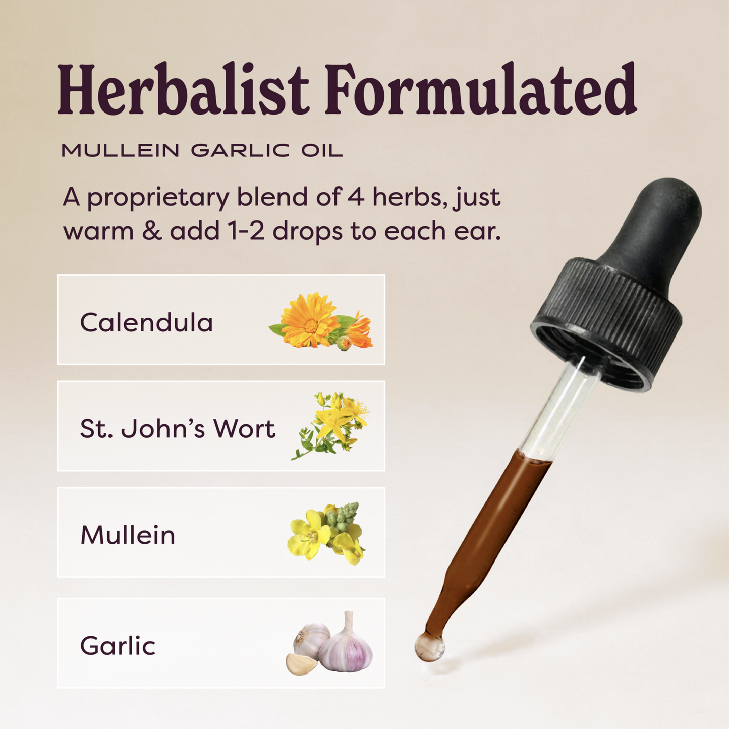 Mullein Garlic Oil
