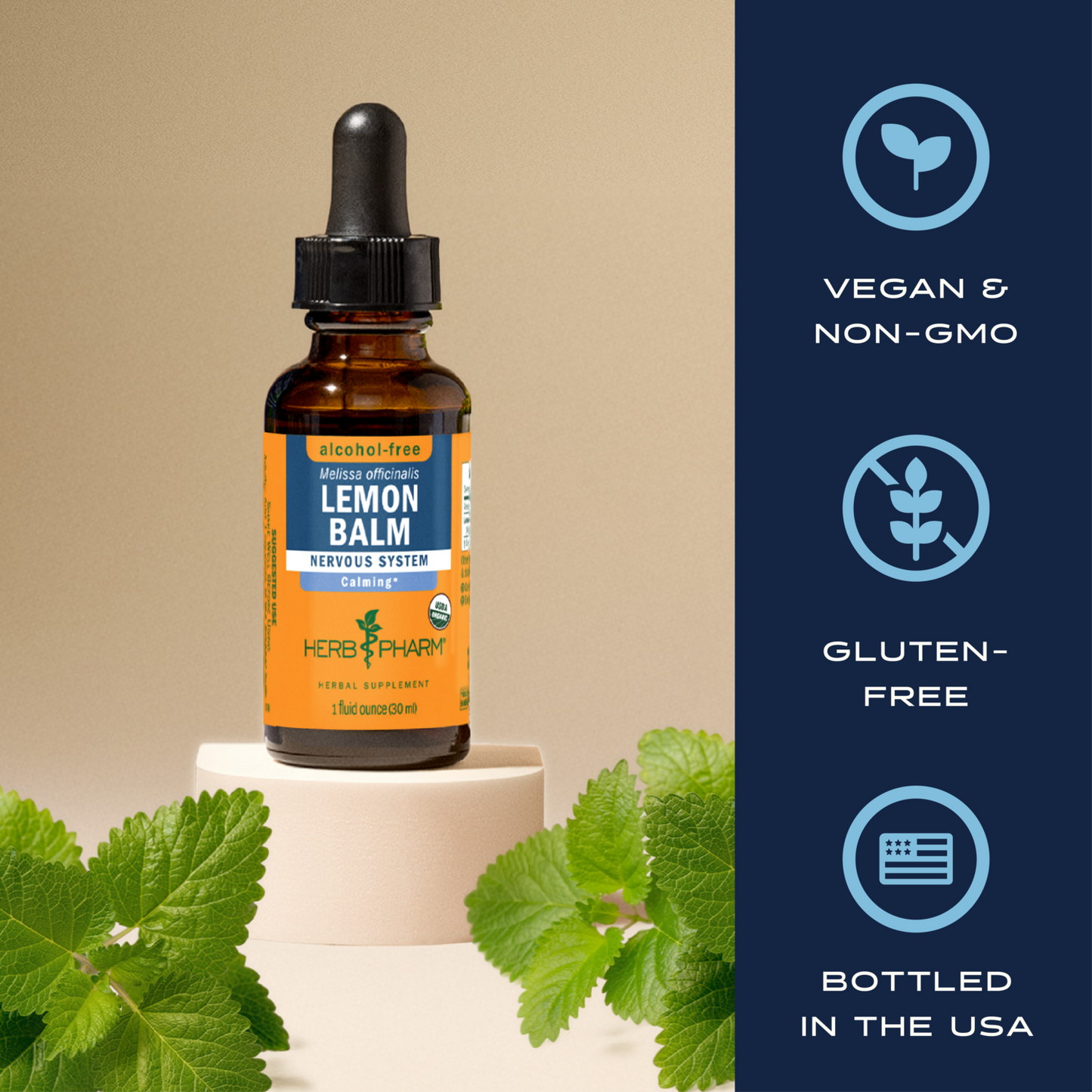 Lemon Balm, Alcohol-Free