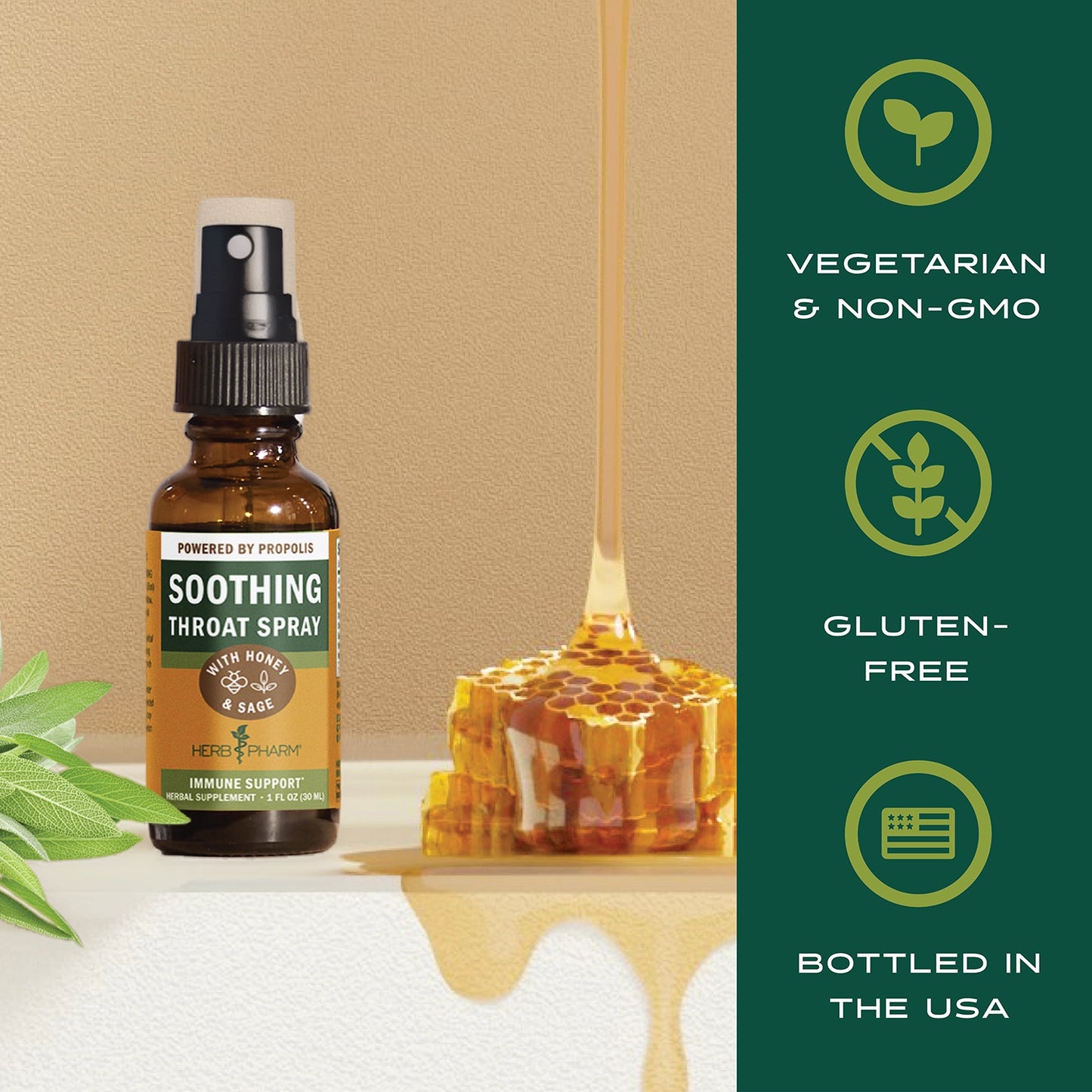 Soothing Throat Spray: Honey Sage