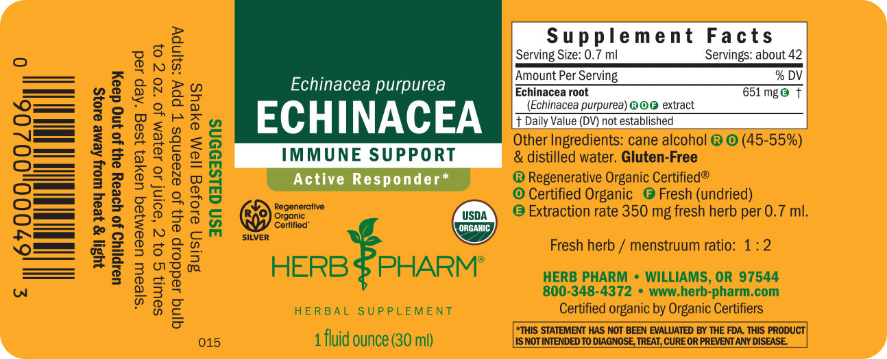 Echinacea, Regenerative Organic Certified®