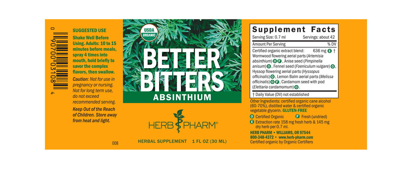 Better Bitters™: Absinthium