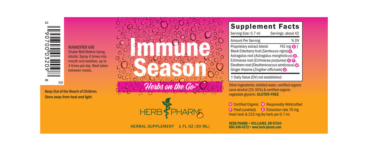 Herbs on the Go: Immune Season™