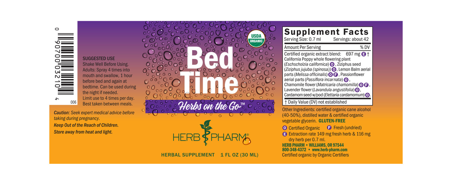 Herbs on the Go: Bed Time™