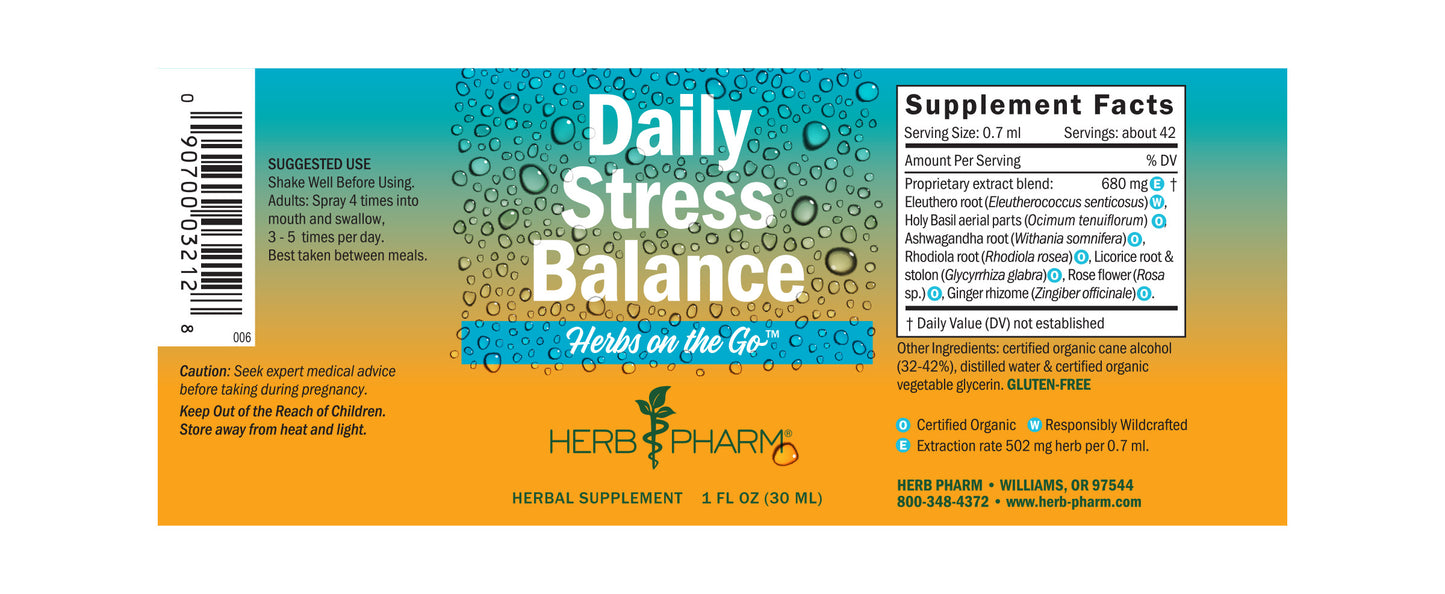 Herbs on the Go: Daily Stress Balance™