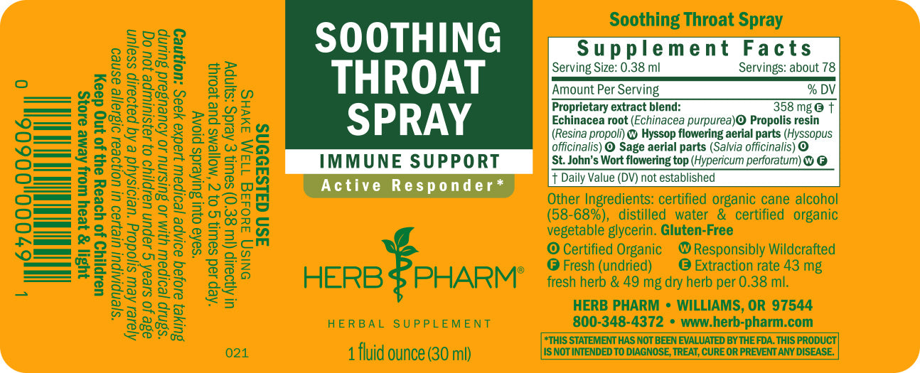 Soothing Throat Spray