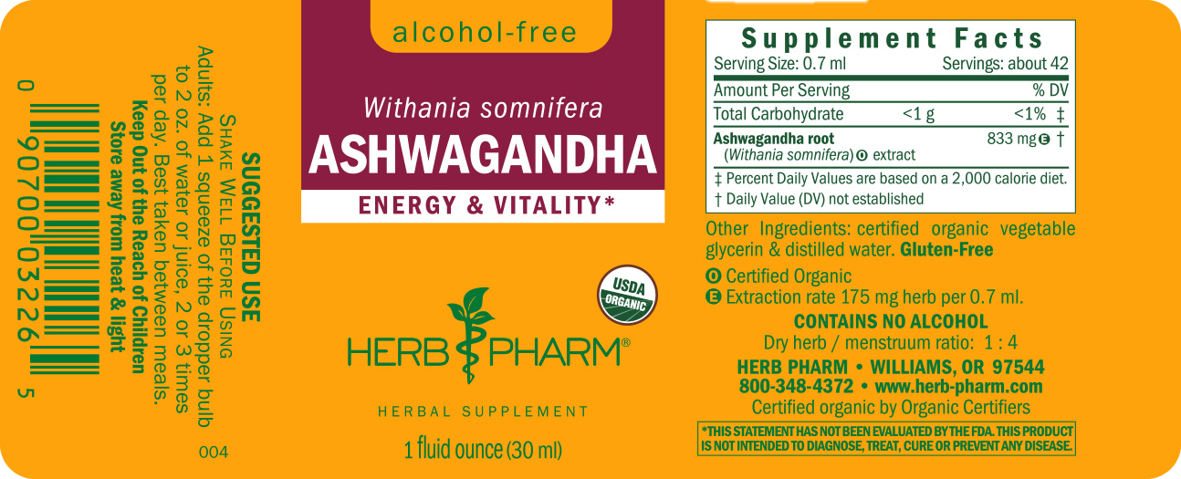 Ashwagandha, Alcohol-Free