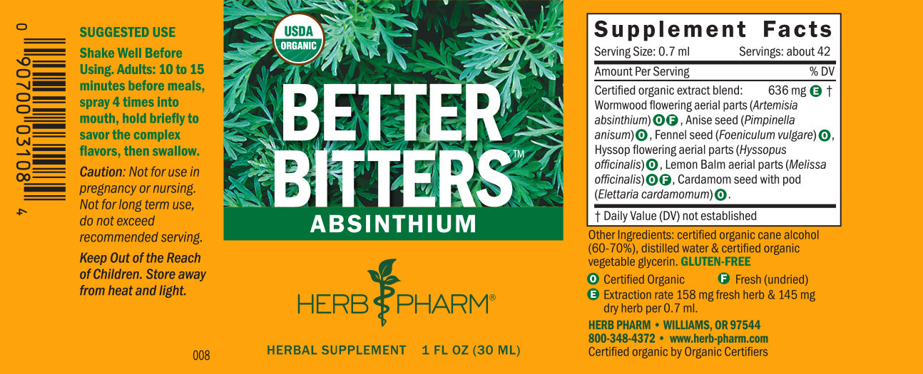 Better Bitters™: Absinthium