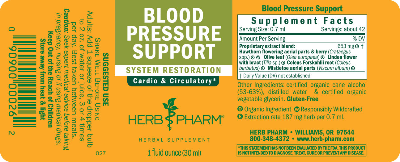 Blood Pressure Support