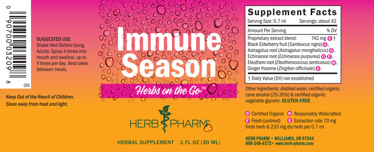 Herbs on the Go: Immune Season™