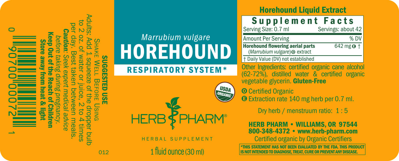 horehound herbicide Horehound 1 oz by Herb Pharm