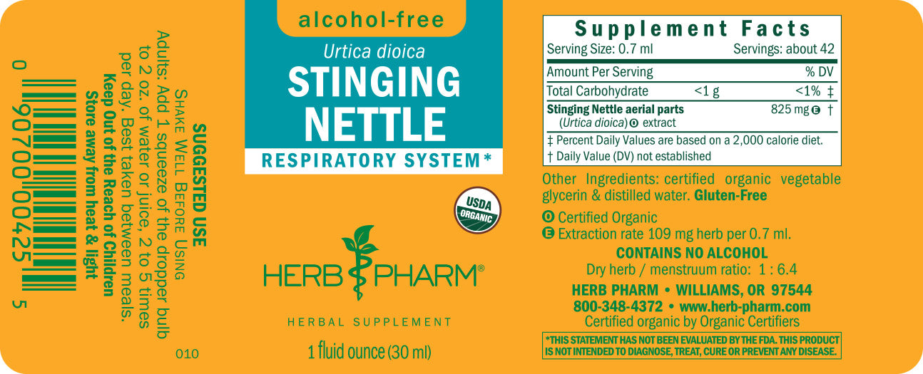 Stinging Nettle, Alcohol-Free