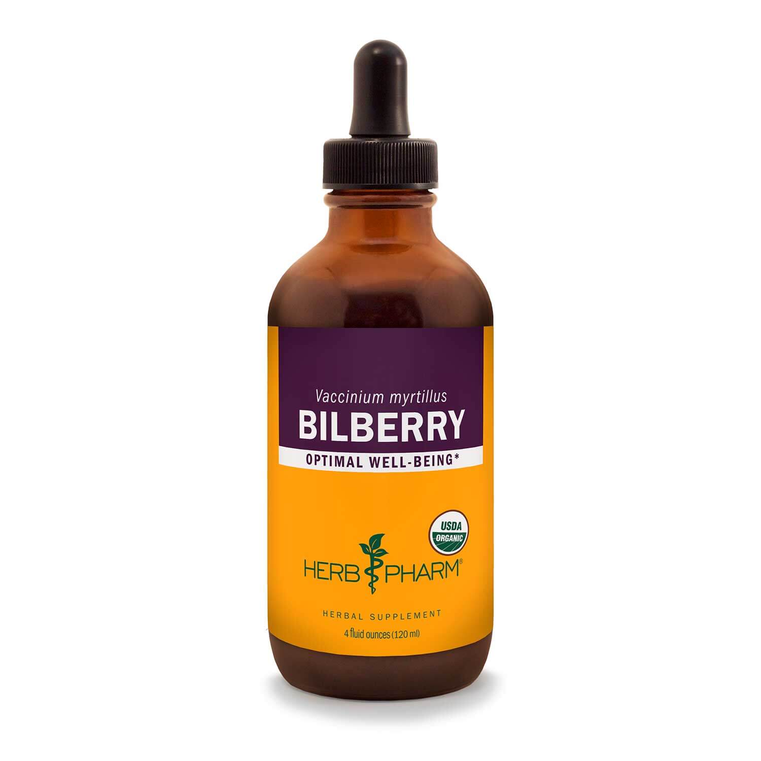 Bilberry Liquid Herbal Extract Herb Pharm