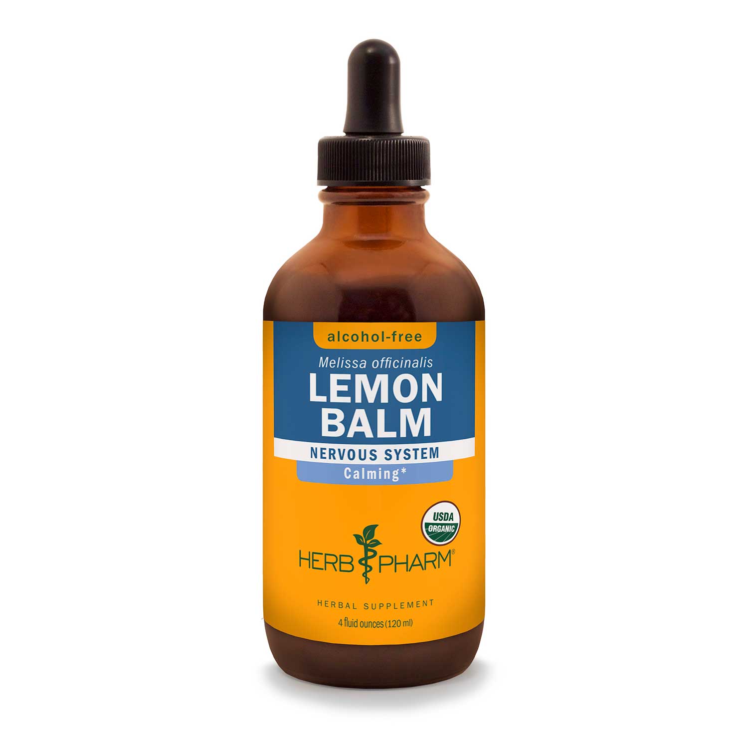 Lemon Balm, AlcoholFree Liquid Herbal Extract Herb Pharm